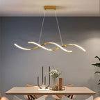 Lightsloom DNA Wave Modern Chandelier