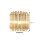 Lightsloom Luxe Crystal Wall Sconce