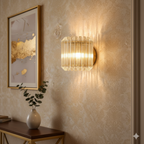 Lightsloom Luxe Crystal Wall Sconce