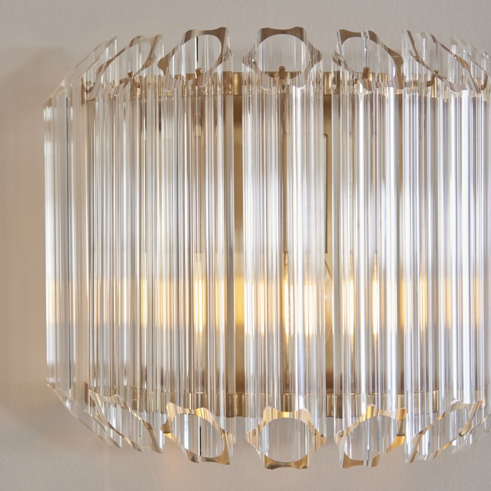 Lightsloom Luxe Crystal Wall Sconce